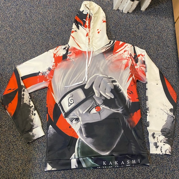 naruto Other - Naruto kakashi all over print hoodie